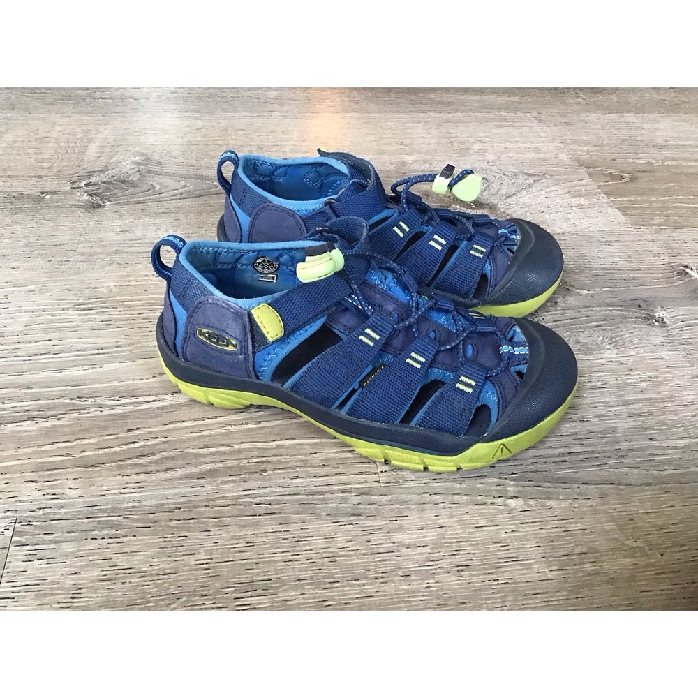 Keen Newport H2 Youth 2 Sport Sandals Blue Slip On Hiking Shoes Outdoor 1022847